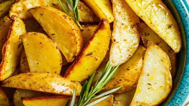 Batatas assadas picantes
