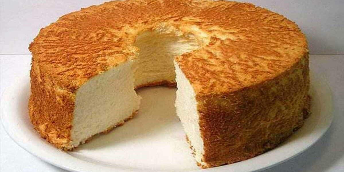 Bolo de comida de anjo