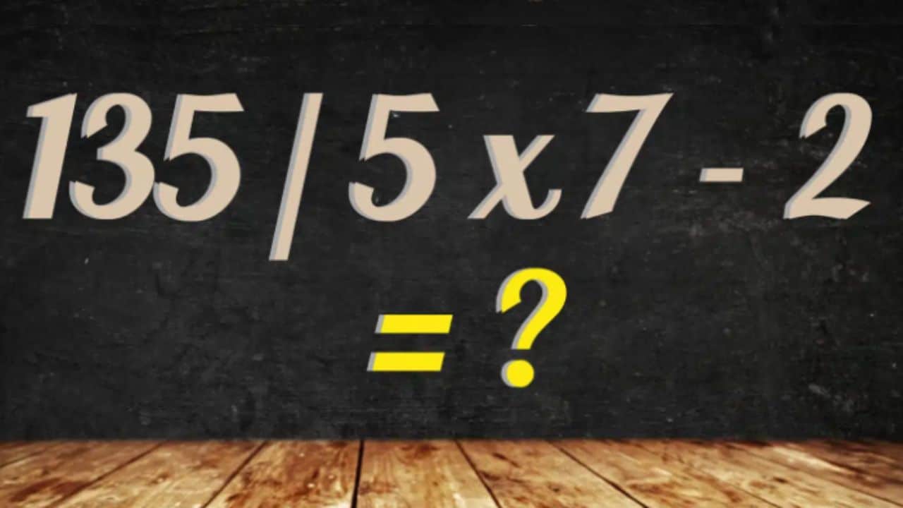 DESAFIO RÁPIDO: Teste seu QI com esta equação em 60 segundos!