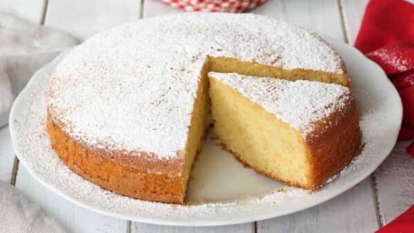 Receita de bolo de limão da vovó