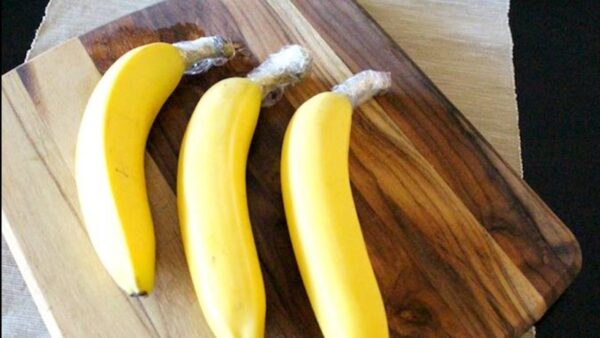conservar bananas sem escurecer