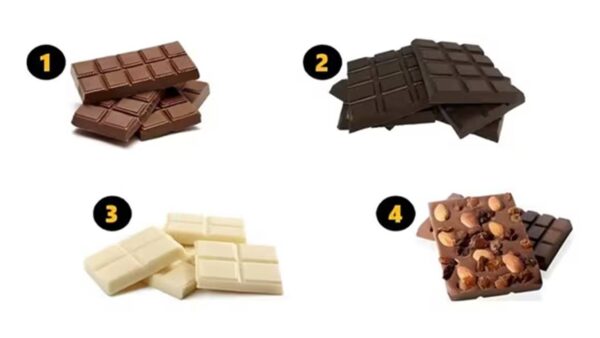 teste de personalidade do chocolate