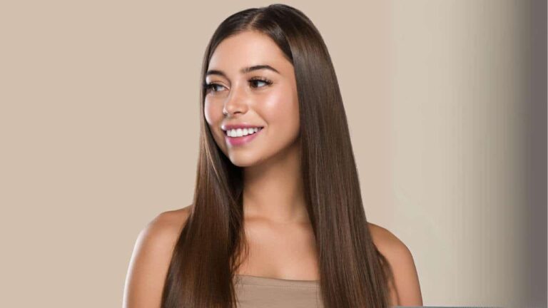 Deixe o cabelo liso e brilhante