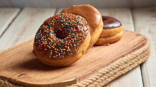 Donuts fofinhos de arroz