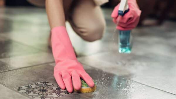 Limpador de chão caseiro