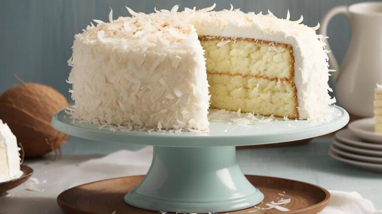 melhor bolo de coco cremoso
