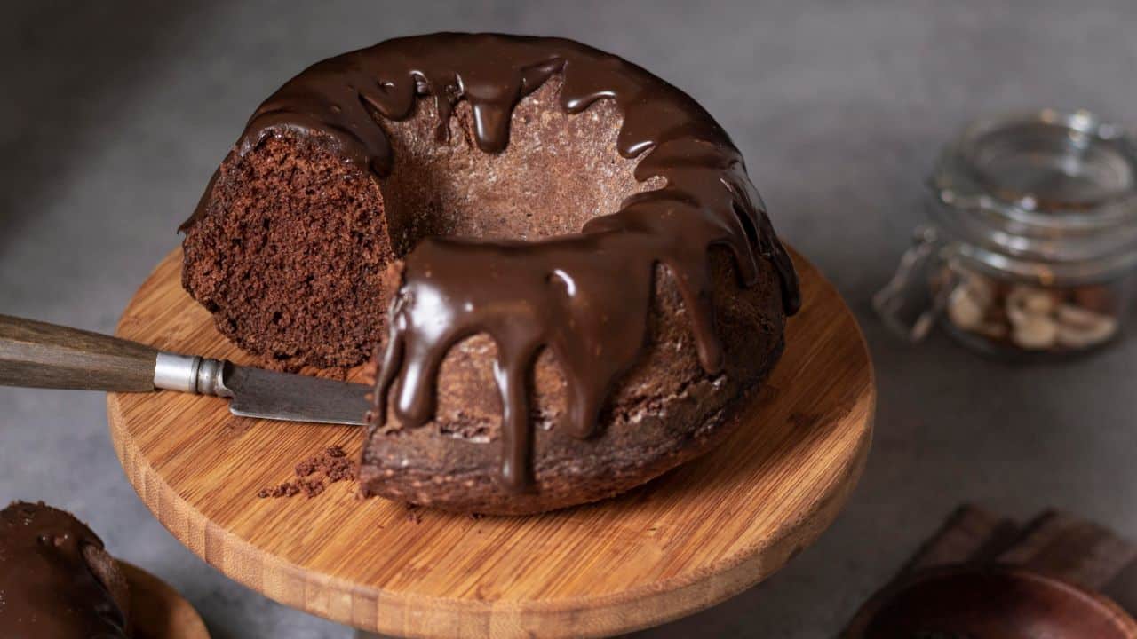 Bolo de chBolo de chocolate e amendoasocolate e amêndoas