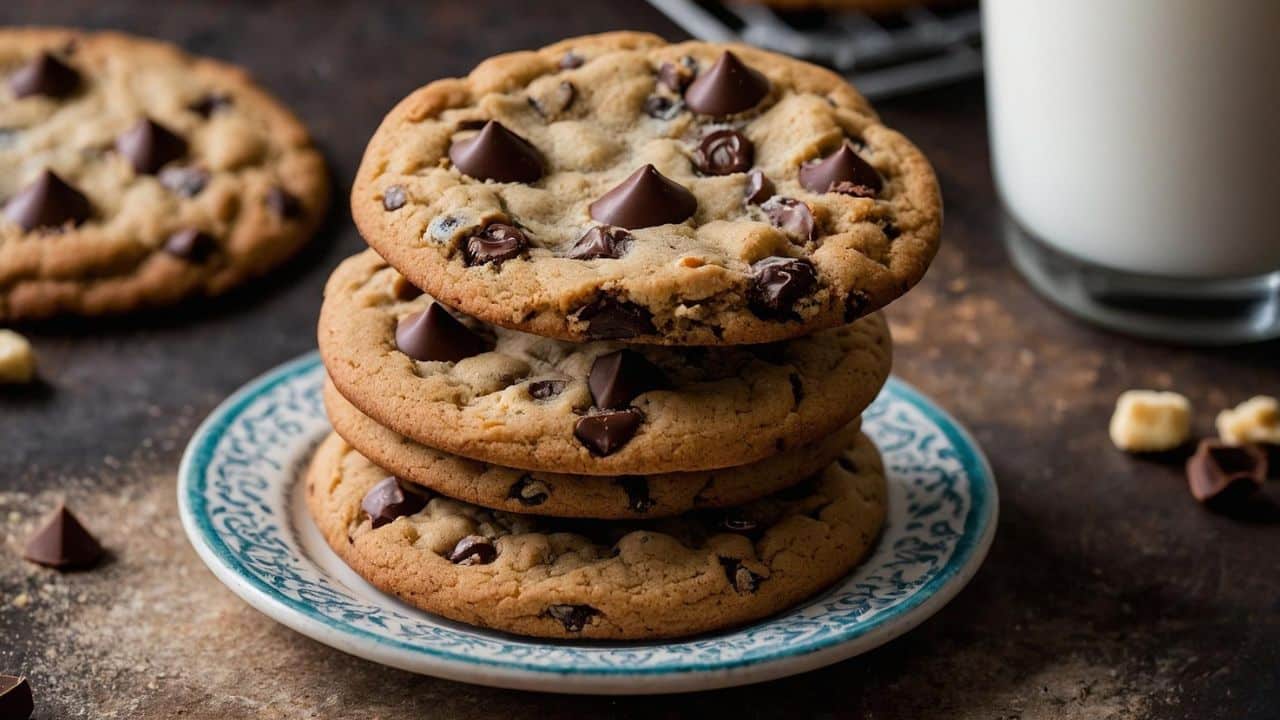 Cookies caseiros Receita deliciosa