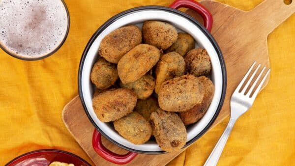 Croquetes de batata doce