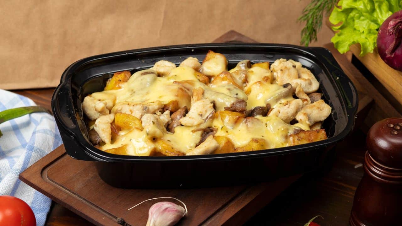 Batata gratinada com cogumelos: Prato simples e delicioso!