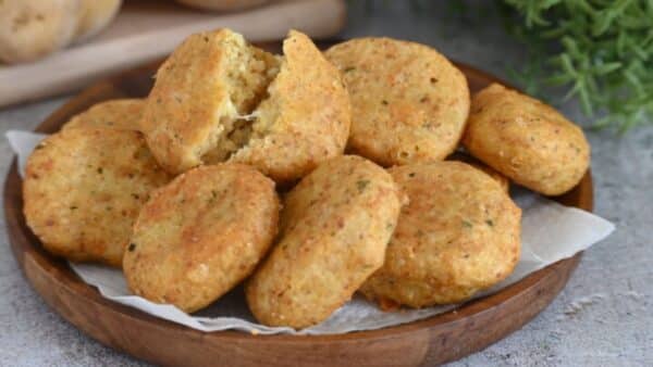 bolinhos de batata à siciliana -