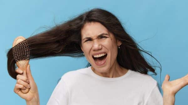 vaselina para evitar a queda de cabelo