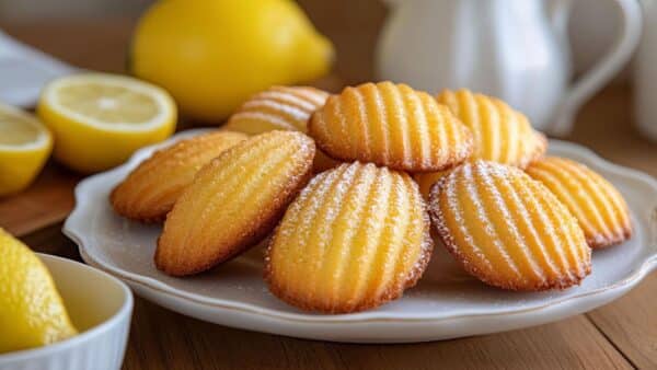 biscoitos de limão deliciosos