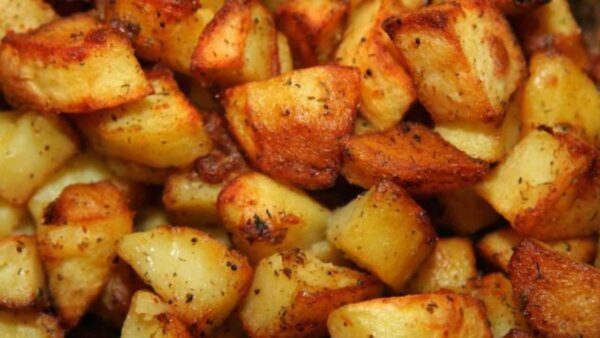 Batatas assadas no forno 