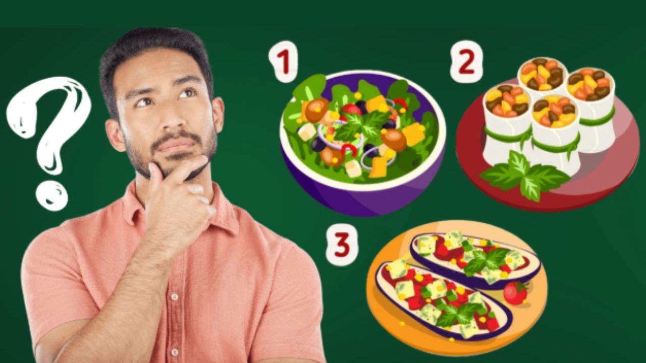 DESAFIO: Qual prato menos arriscado de comer? Você tem 20 segundos!