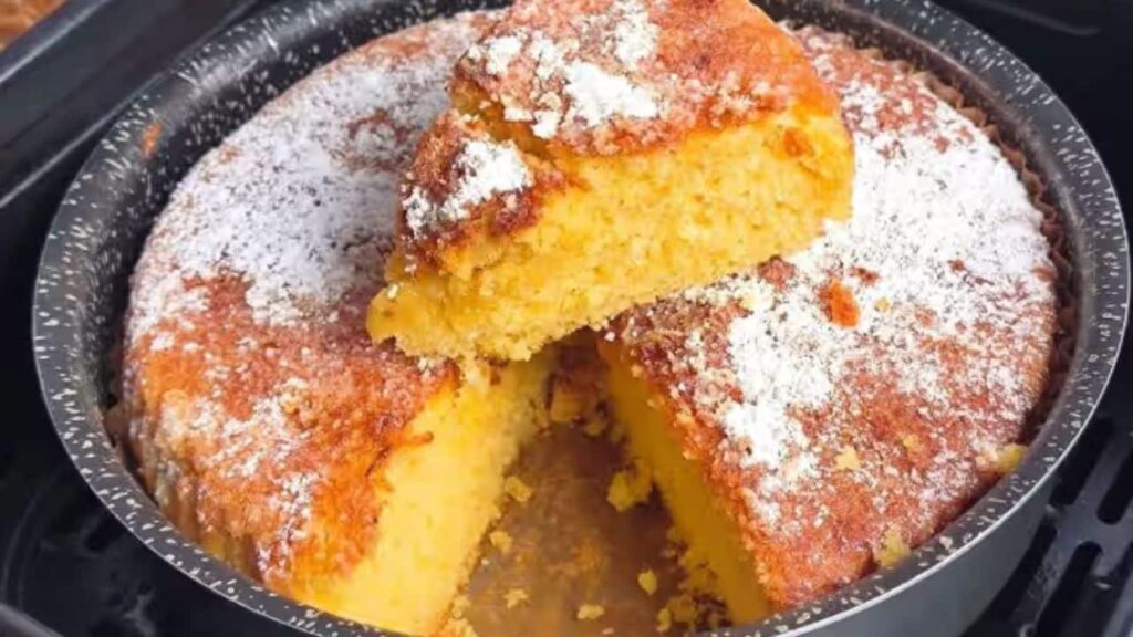 Bolo de laranja em 5 minutos