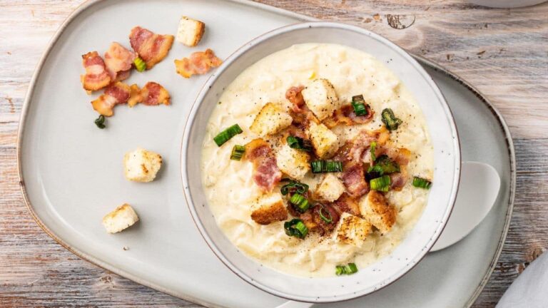 Gratinado de presunto e arroz
