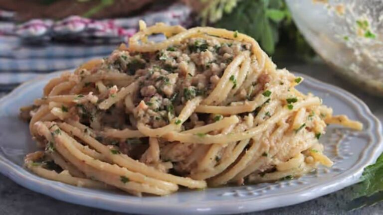 Macarrão com atum Prato ideal