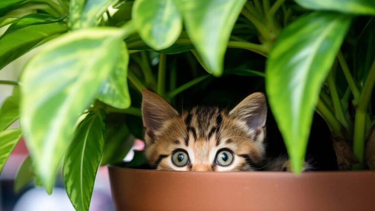 natural para evitar gatos nas plantas