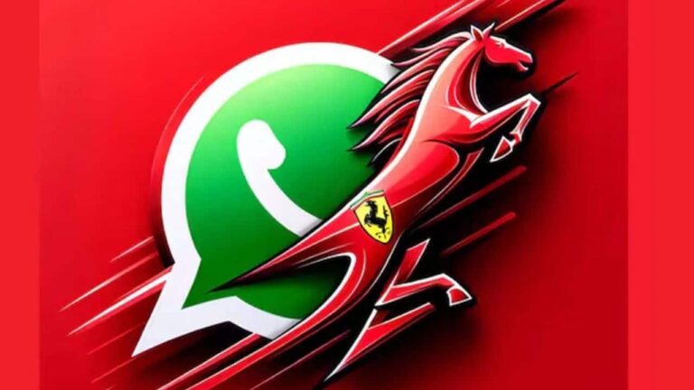 Modo Ferrari no WhatsApp