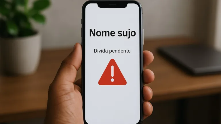Como consultar se o nome está sujo de graça pelo celular