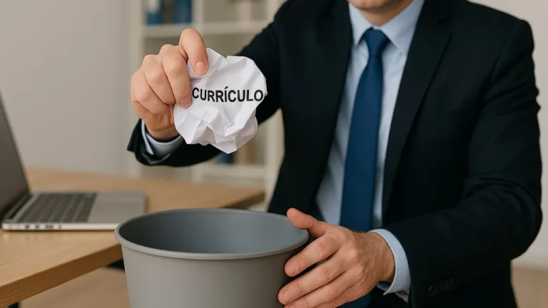 Não deixe isso no seu currículo