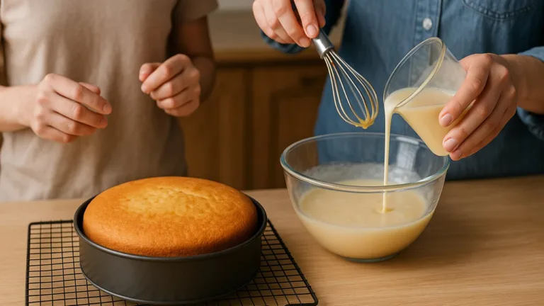 O bolo mais fácil do mundo fica fofinho e usa esses 3 ingredientes