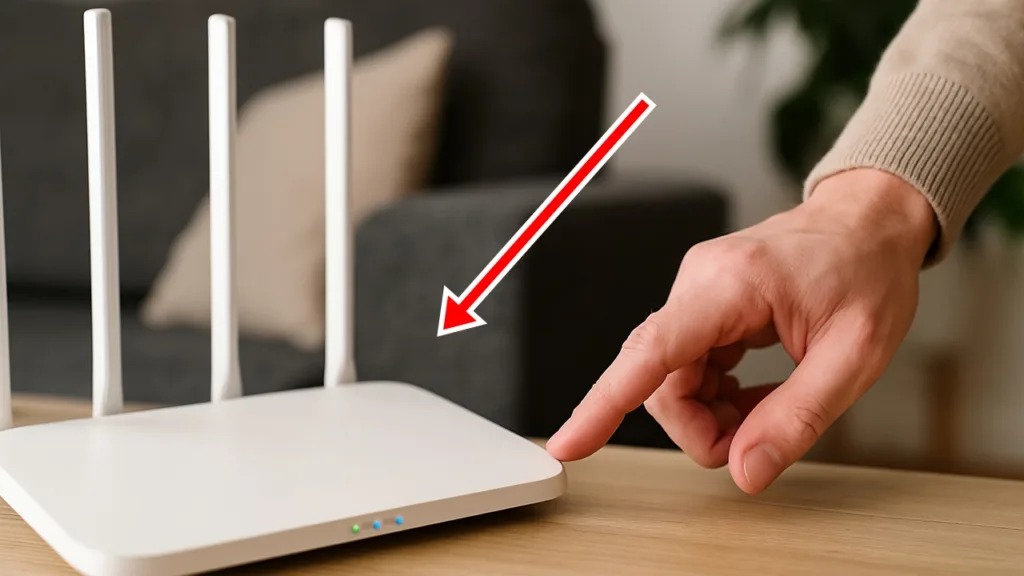 desligar o seu modem WI-FI
