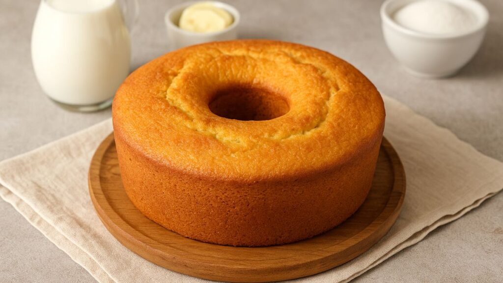delicioso bolo de leite condensado no liquidificador