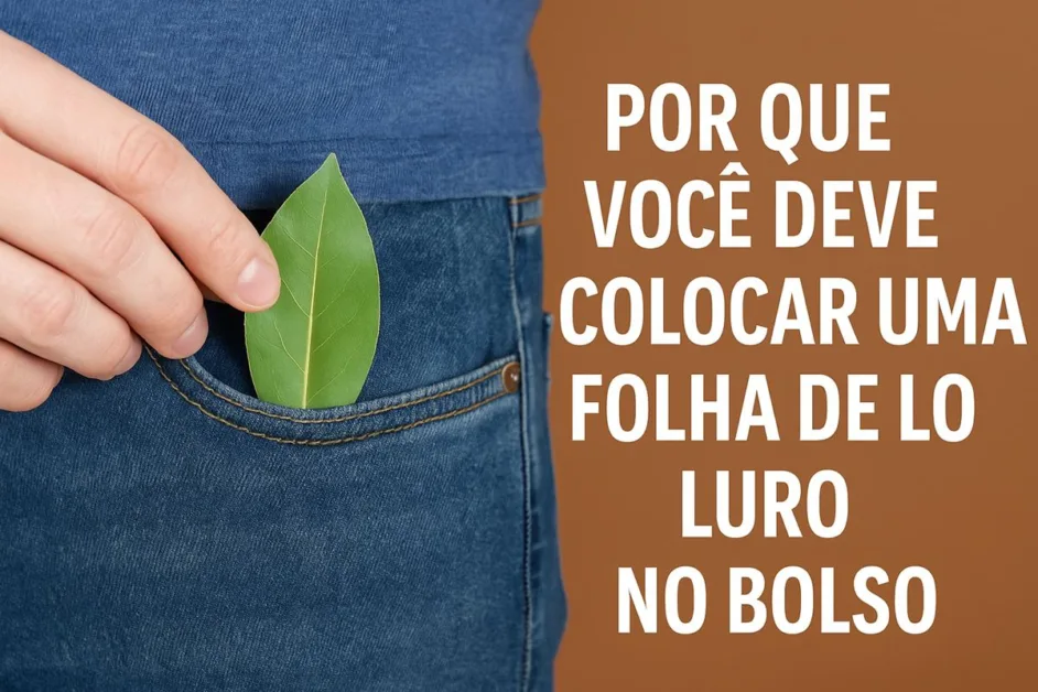 Por que você deve colocar uma folha de louro no bolso