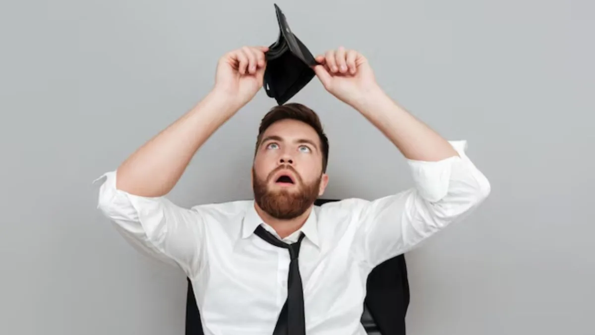 Signos que podem ter uma crise financeira
