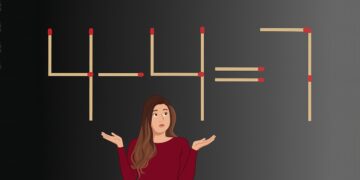 Teste matemático: movendo um palito de fósforo?