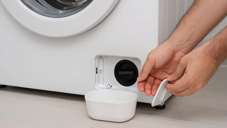 botão secreto da sua máquina de lavar