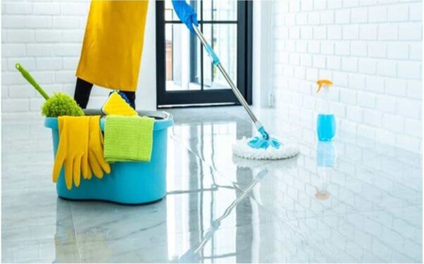 adicionar à água limpar o seu piso